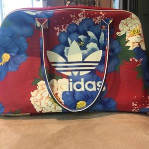 Adidas Floral tote bag